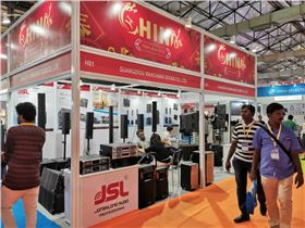 JSL爵士龙音响出席印度孟买PALM Expo India 2019